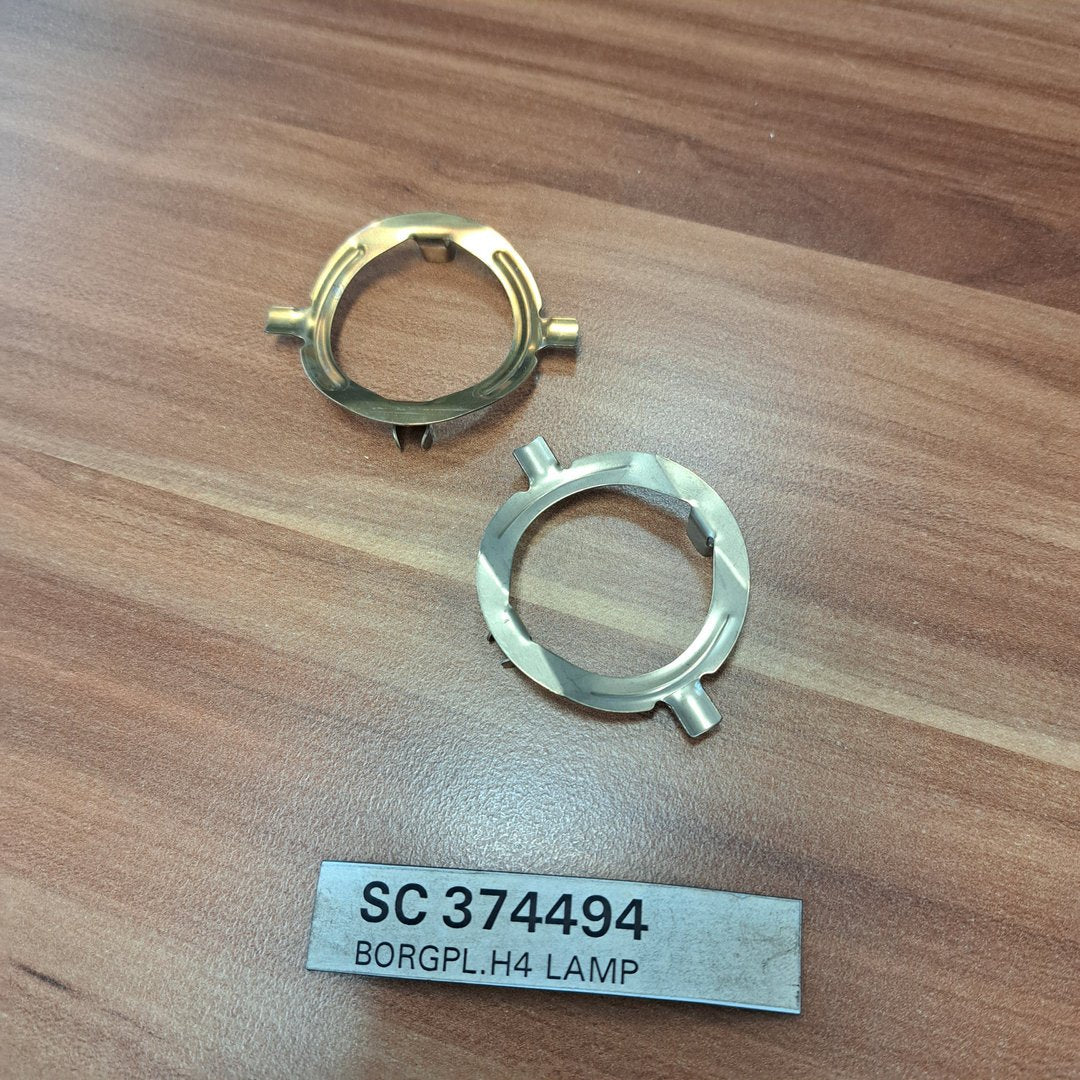 Locking plate H4 lamp