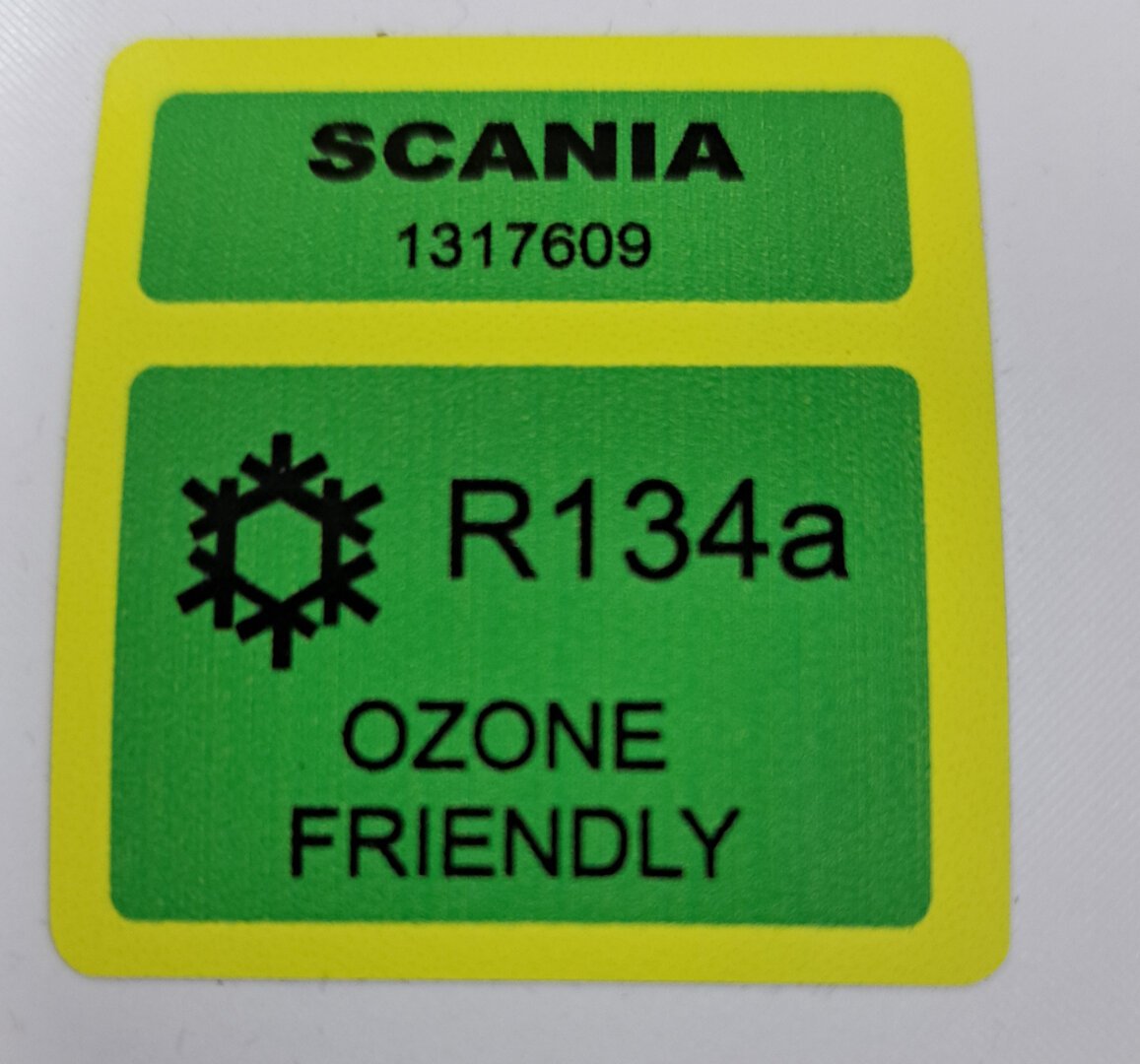 Sticker R134A