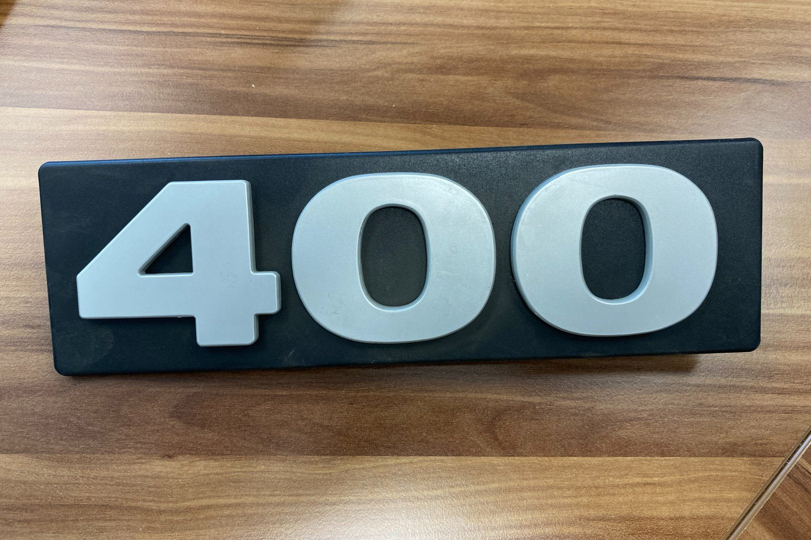 Motorvermogensplaatje 400