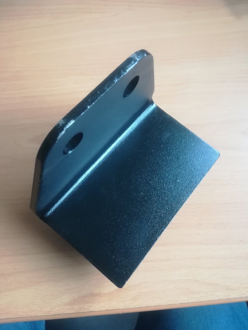 Rubber buffer rear