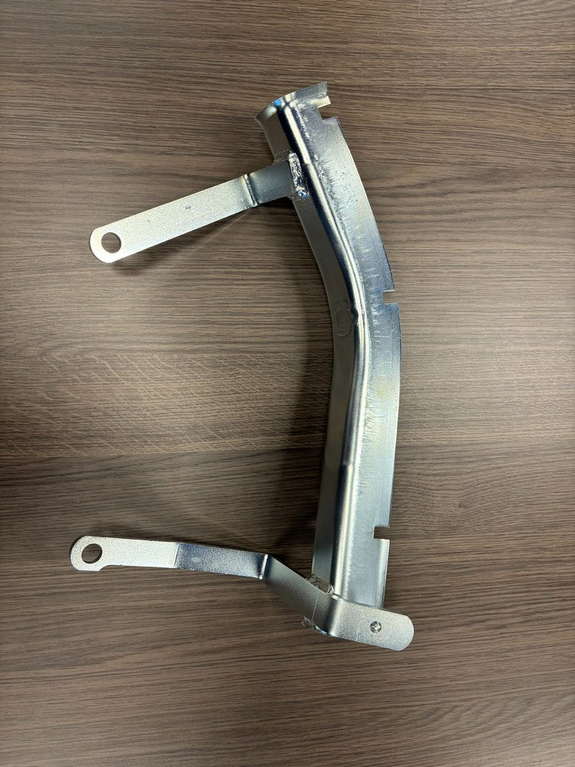 Protect air lines (Air sprung front axle)