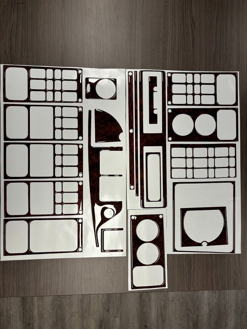 Woodlook 4 serie plak set compleet
