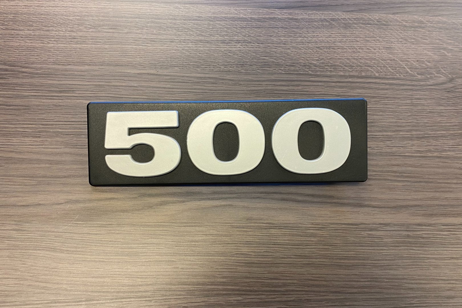 Motorvermogensplaatje 500