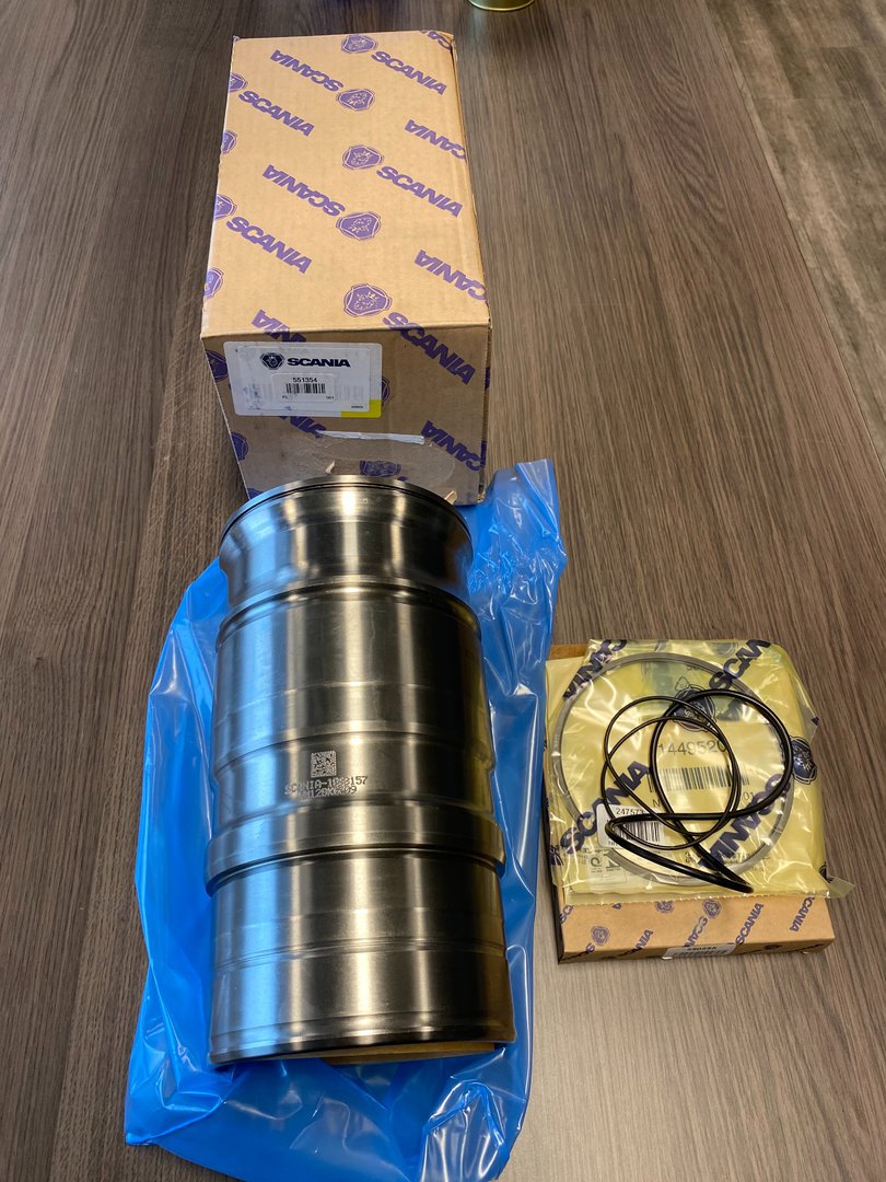Reparatieset, Zuigerveren en Cilindervoering ( D12, DC11, DC16 )